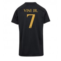 Dres Real Madrid Vinicius Junior #7 Rezervni za Žensko 2023-24 Kratak Rukav